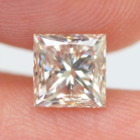 Loose Princess Diamond 1.01 Carat G SI1 Certified 5.23 MM
