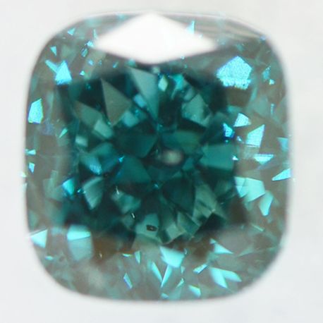 Cushion Shape Diamond Fancy Blue 1.42 Carat SI1 Natural IGI Certified