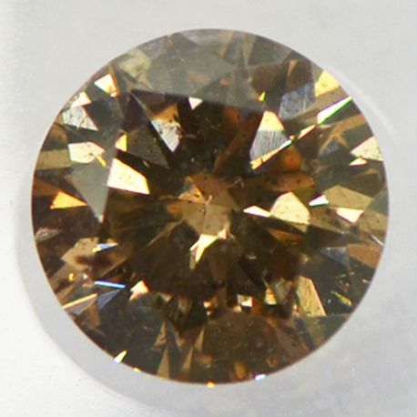 Round Diamond Fancy Brown 1.14 Carat I1 IGI Certificate