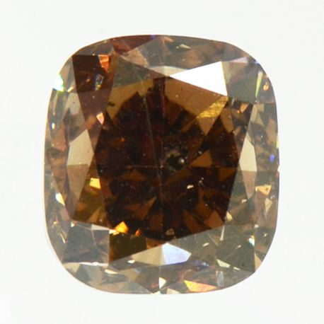 Loose Cushion Diamond Fancy Brown 1.03 Carat SI2