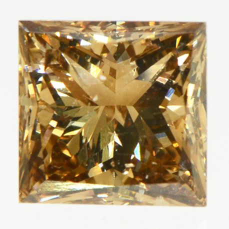 Loose Princess Diamond Fancy Brown 1.01 Carat VS2