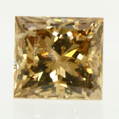 Loose Princess Diamond Fancy Brown 1.02 Carat SI1