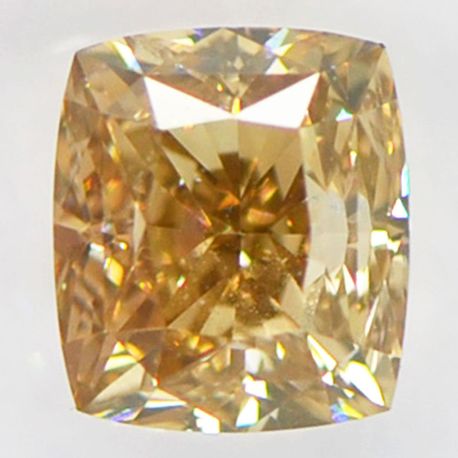 Cushion Cut Diamond Fancy Brown Color IGI Certified 1.00 Carat SI1