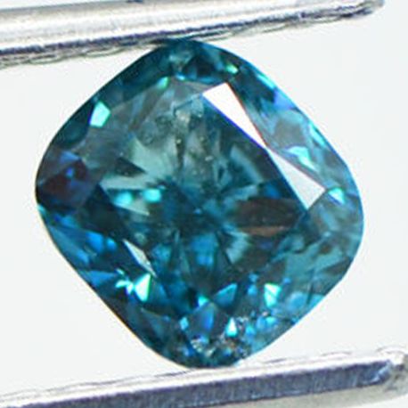 Cushion Diamond Fancy Blue 1.01 Carat VVS2