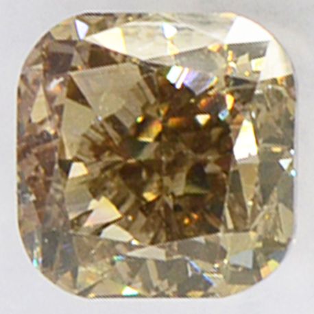 Brown Cushion Shape Diamond 1.02 Carat SI2 IGI Certificate