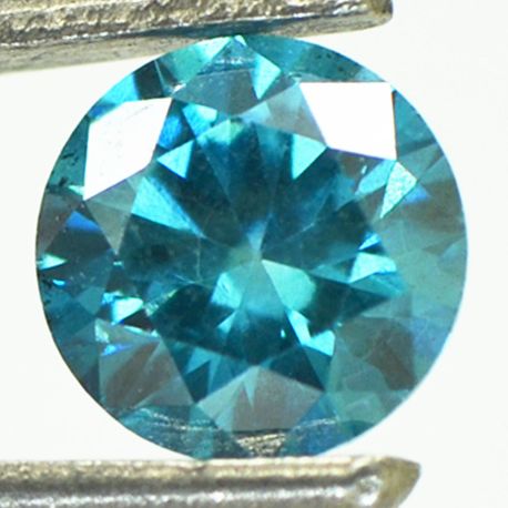 Round Diamond Loose Fancy Blue 0.93 Carat SI1