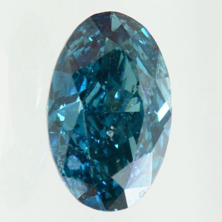 Oval Cוא Diamond Fancy Blue VS2 1.00 Carat