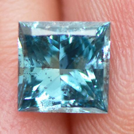 Loose Fancy Blue Princess Diamond 1.00 Carat