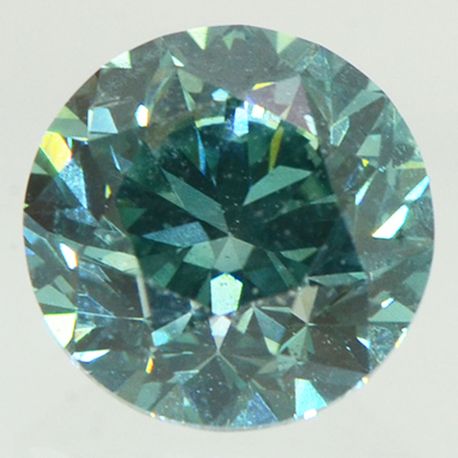 Round Cut Diamond Fancy Green Color 1.00 Carat VS1