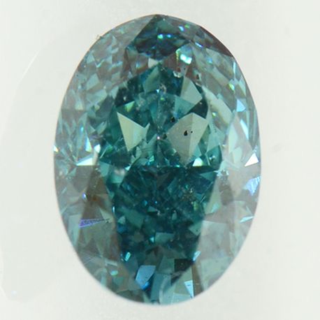Oval Shape Diamond Fancy Blue VS2 Certified 1.04 Carat
