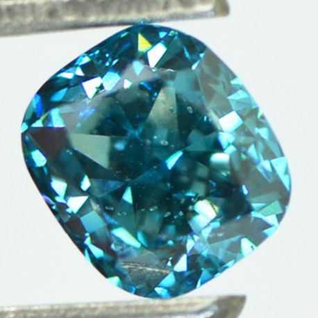 Cushion Diamond Fancy Blue VS2 1.06 Carat