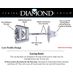 Central Diamond Center 14K Gold Posts & Sterling Silver Princess Cut CZ Stud Earrings - 5.0mm 1.50cttw - Platinum Plated