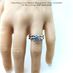 VOGUE 4 Prong Solitaire Engagement Wedding Ring Round Brilliant Cut (111-10654)