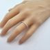 VOUS Matching Wedding Band in Solid Sterling Silver & Pure Brilliance Zirconia - Size 7