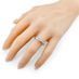 VOGUE 4 Prong Solitaire Engagement Wedding Ring Round Brilliant Cut (47-14950)