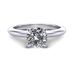 VOGUE 4 Prong Solitaire Engagement Wedding Ring Round Brilliant Cut (47-14950)