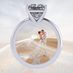 VOGUE 4 Prong Solitaire Engagement Wedding Ring Round Brilliant Cut (47-15340)