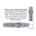 Anniversary Band Ring Channel Set w/ Pure Brilliance CZ 0.75ctw - Reg Shank - Sterling Silver - Size 4.5