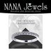 NANA Jewels CZ Simulate Diamond Round Cut Wedding Band Anniversary Promise Ring (45-10024-w-7)
