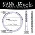 NANA Jewels CZ Simulate Diamond Round Cut Wedding Band Anniversary Promise Ring (45-10024-w-8)