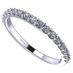 NANA Jewels CZ Simulate Diamond Round Cut Wedding Band Anniversary Promise Ring (45-10024-w-8)