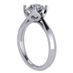 Heart & Soul Sterling Silver 2 carat engagement ring (47-10618)