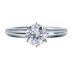 NANA Jewels Matrix Beautiful Engagement Ring Solitaire 1 to 4 carat in Silver (47-13300)