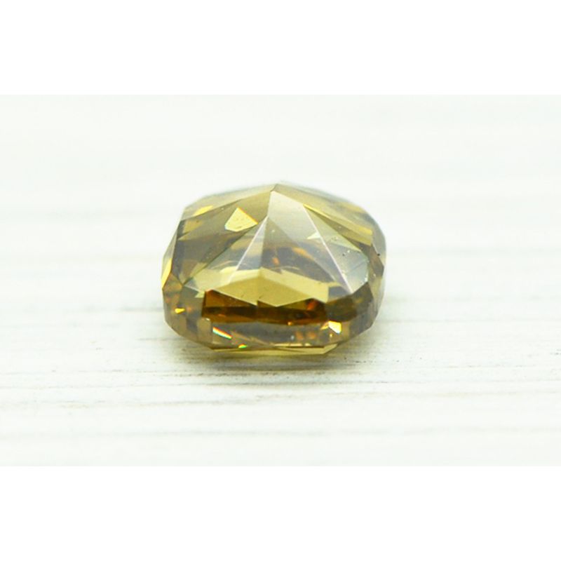 One Row Crystal Diamond With Designer Padding Inside in Light Green