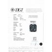 Asscher Diamond Fancy Blue Loose VVS2 1.00 Carat