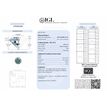 Loose Turquoise Round Diamond 0.90 Carat SI1