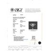 Blue Oval Diamond Halo Engagement Ring 1.35 TCW VVS2