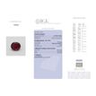 Red Oval Ruby Gemstone 2.59 Carat 