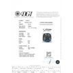 Cushion Cut Diamond Fancy Blue Color 1.51 Carat SI2