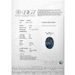 Loose Blue Oval Diamond 1 Carat SI2