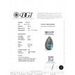Pear Shape Diamond Fancy Blue 0.52 Carat VS2