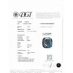 Cushion Shape Diamond Fancy Blue Color Loose 1.02 Carat VS2