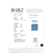 Blue Princess Diamond Certified 1.01 Carat SI2
