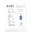 Loose Marquise Shape Diamond Fancy Blue 0.71 Carat SI1