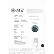 Blue Diamond Loose Real Round Shape Fancy Color SI1 Enhanced Polished 0.64 Carat