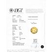 Loose Yellow Round Diamond 1.09 Carat SI1