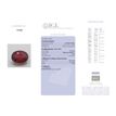 Loose Red Ruby Oval Gemstone 1.42 Carat