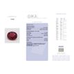 Loose Ruby Gemstone Oval Cut 2.13 Carat
