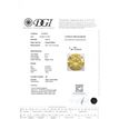 Round Diamond Fancy Yellow Color 2.01 Carat SI1