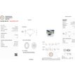 Oval Shaped Diamond 0.70 Carat D Color SI2 IGI Certified