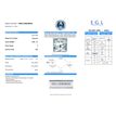Princess Shape Diamond Loose 0.90 Carat F/SI2 Certified Natural Enhanced Real