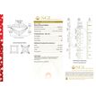 Princess Cut Diamond F SI2 Certified 0.90 Carat