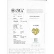 Loose Yellow Heart Diamond 0.70 Carat SI1