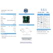 Loose Fancy Greenish Blue Princess Diamond 1.72 Carat SI1