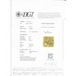 Princess Diamond Yellow Color 1 Carat VS2 Certified
