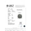 Round Cut Diamond Fancy Green Color 2.50 Carat SI1
